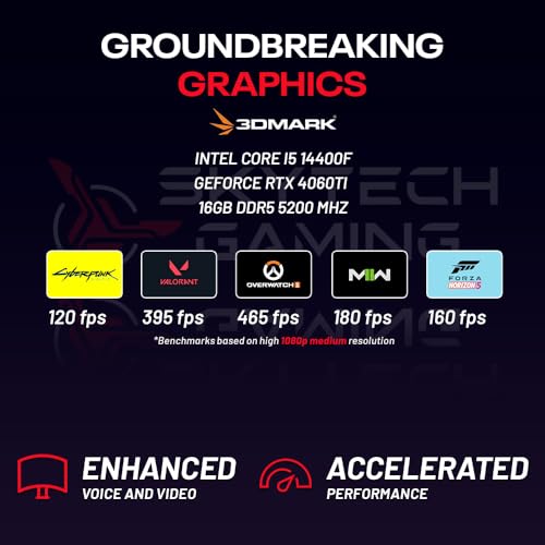 Gaming PC Desktop – AMD Ryzen 7 5700X, RTX 4070, 1TB SSD, 16GB RAM, Windows 11 A36893