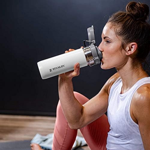 Insulated Stainless Steel Water Bottle 36 oz with Push Button Lid P799245