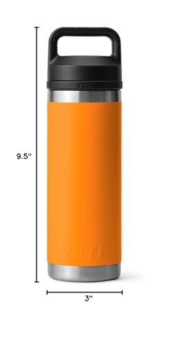 18 oz Vacuum Insulated Stainless Steel Bottle with Chug Cap E63440