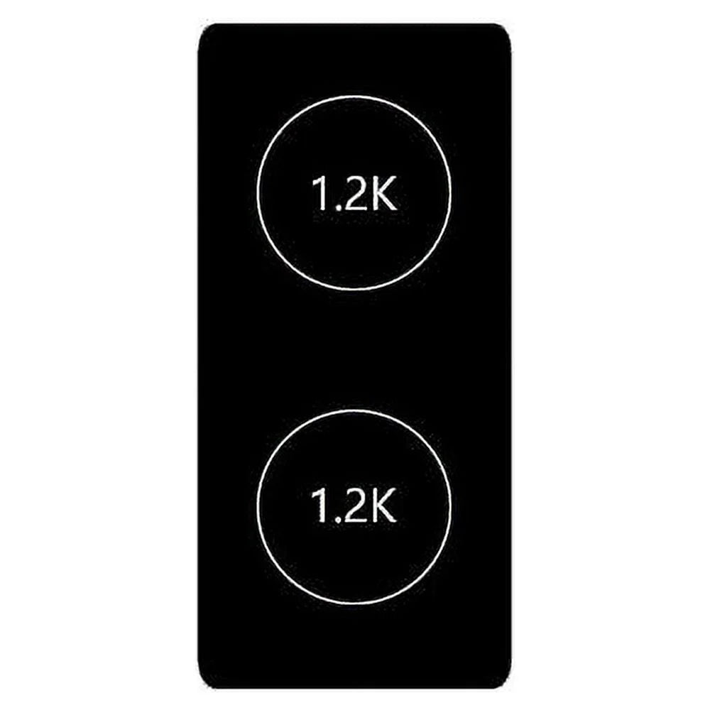 2-Burner Electric Cooktop in Black J388