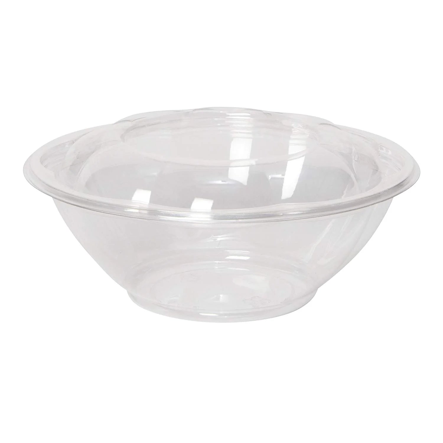 Disposable Salad Bowls with Lids, 50-Pack D4502