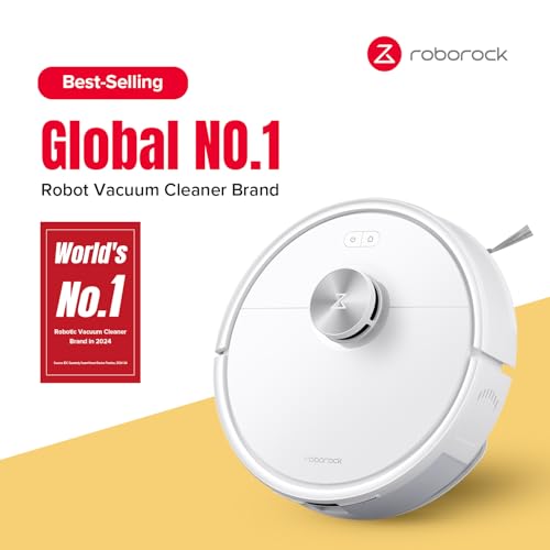 Robot Vacuum with Self-Empty Dock, 5500 Pa Suction, LiDAR Navigation E428049