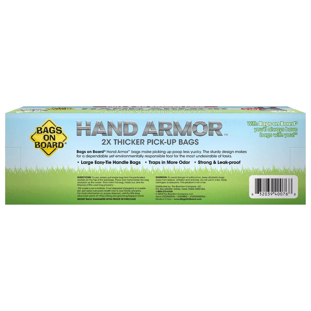 Dog Poop Bags, Extra Thick with Easy Tie Handles, 200 Count Y299