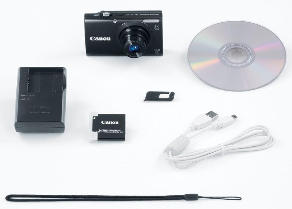 16.0 MP Digital Camera with 5x Optical Zoom and 3.0-Inch Touch Panel LCD Q7328