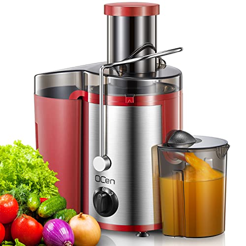 Juicer Machine, 800W Centrifugal Extractor with Wide Mouth Feed Chute, Stainless Steel, BPA-free Y425329