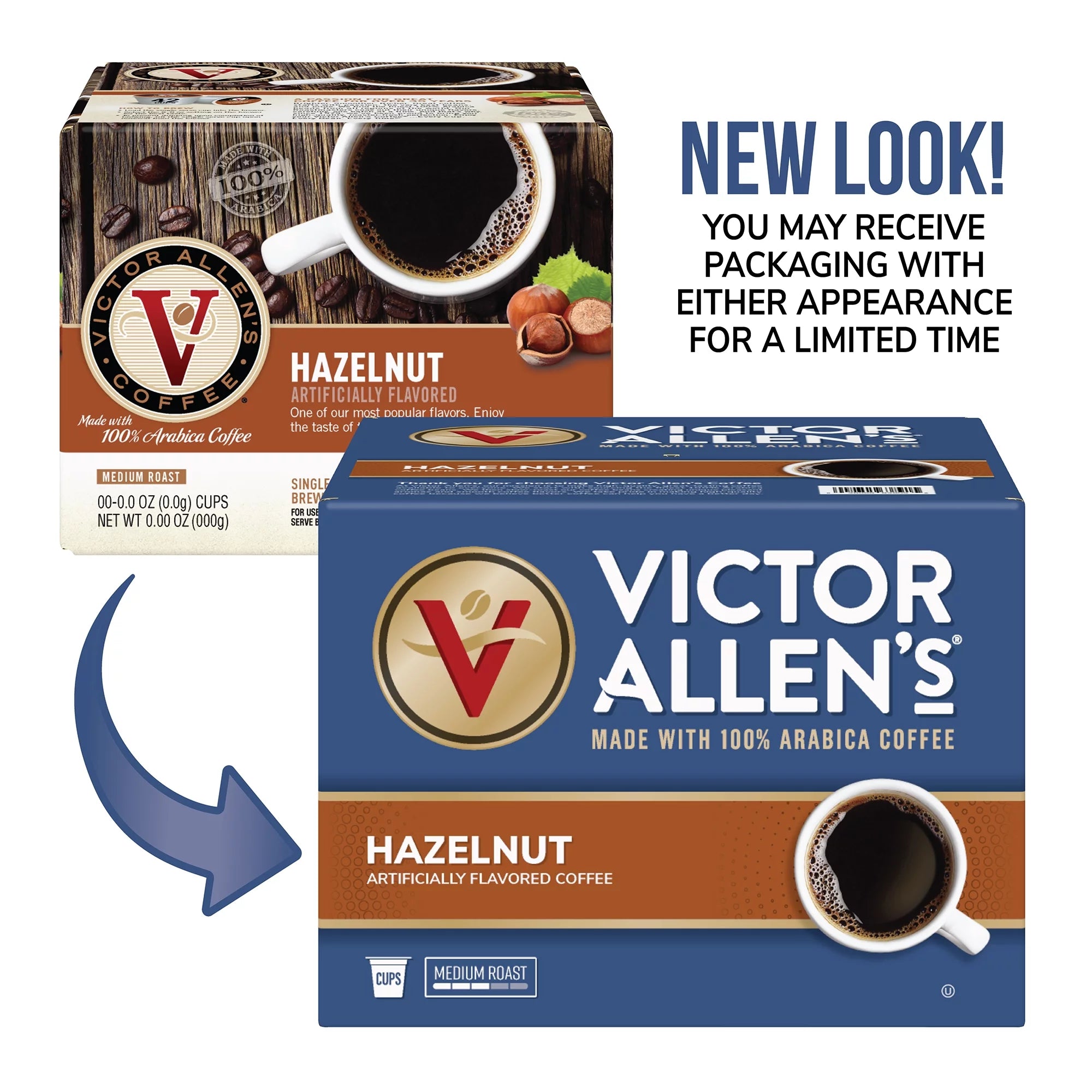 Hazelnut Medium Roast Coffee Pods, 80 Count U510