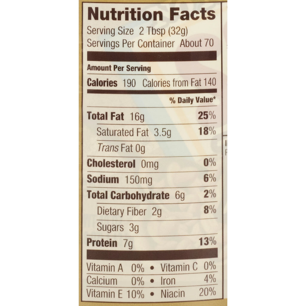 Natural Creamy Peanut Butter Spread, 40 oz Twin Pack W52045