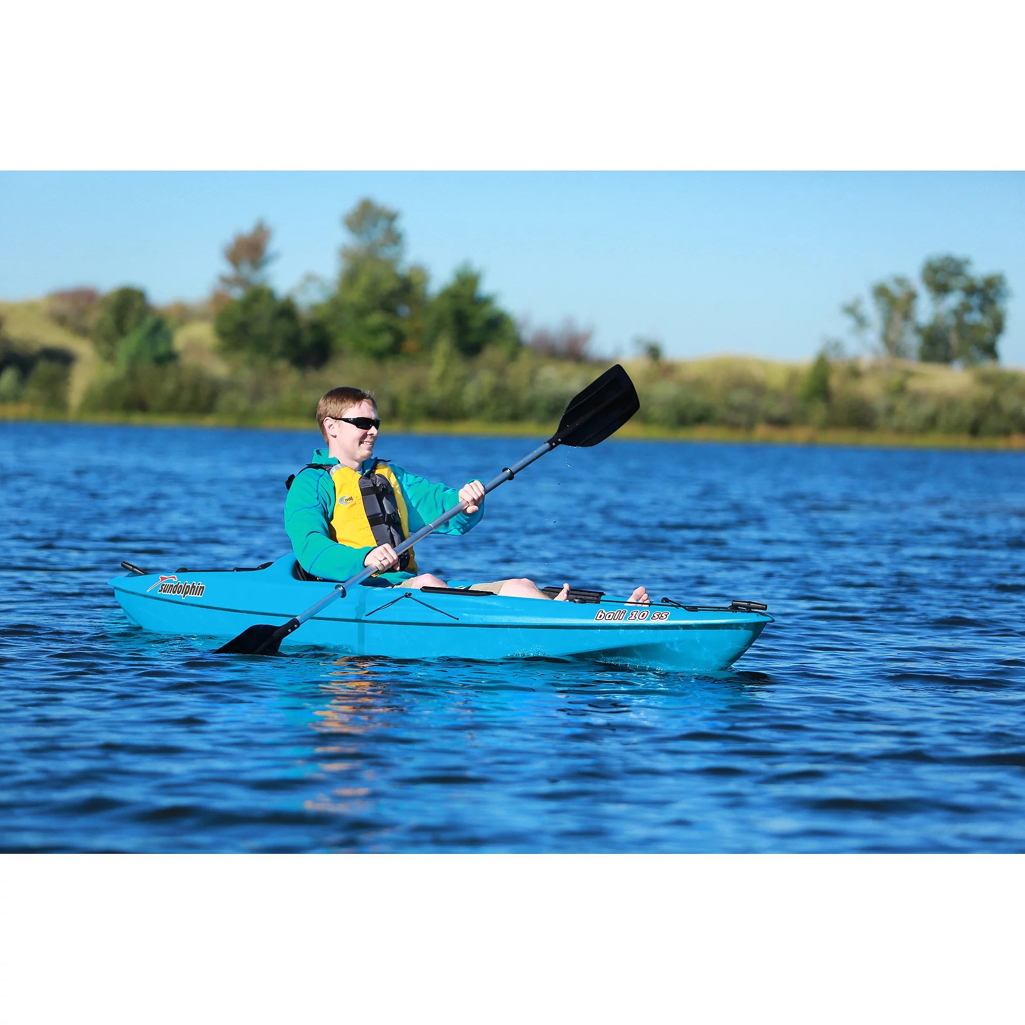 Sit-on Recreational Kayak 10 ft with Paddle N7250