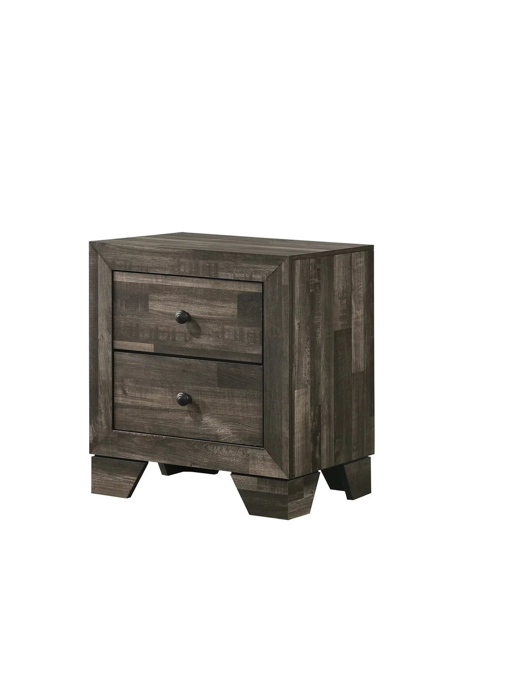 Queen Size Platform Bedroom Set with Dresser, Mirror and Nightstand A10276