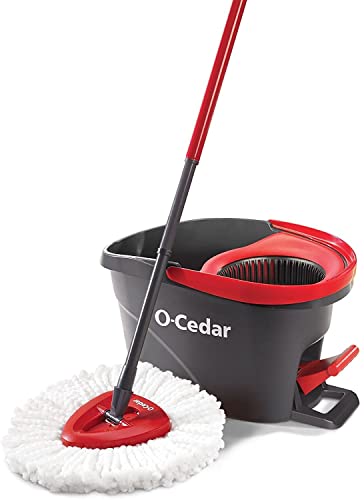 Microfiber Spin Mop and Bucket Cleaning System P374