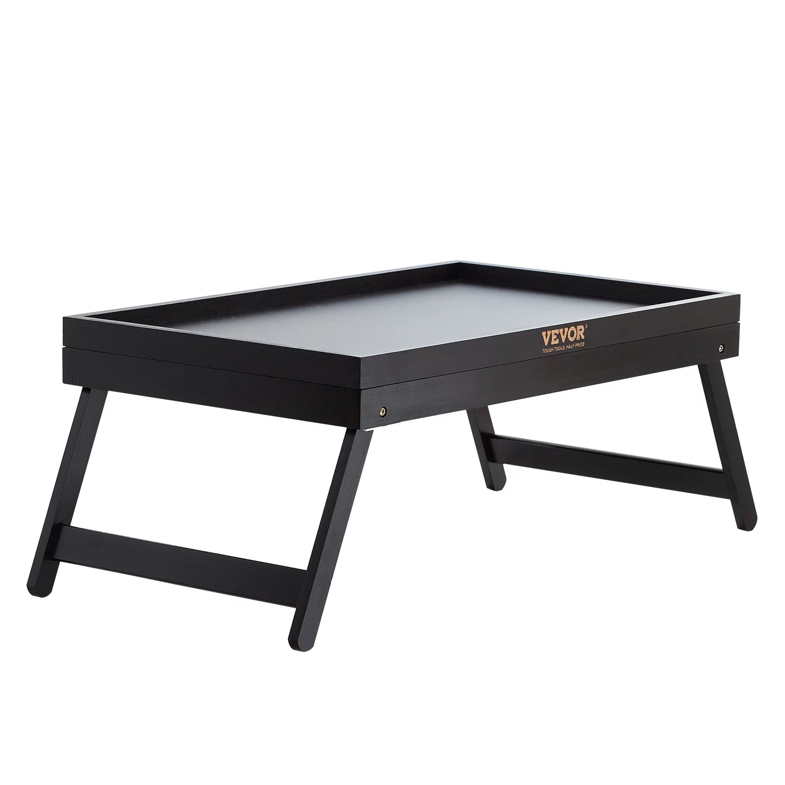 Bamboo Bed Tray with Foldable Legs and Adjustable Slope X719