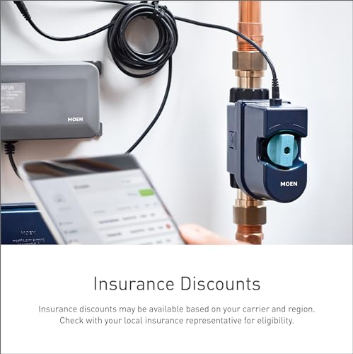 Smart Water Monitor and Automatic Shutoff Sensor for 1-Inch Pipe Z409
