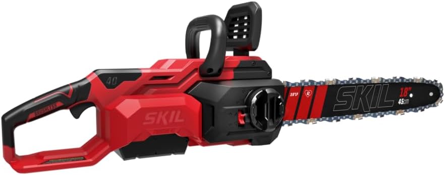 18 In. 40V Brushless Chainsaw Kit with Battery and Charger S4048