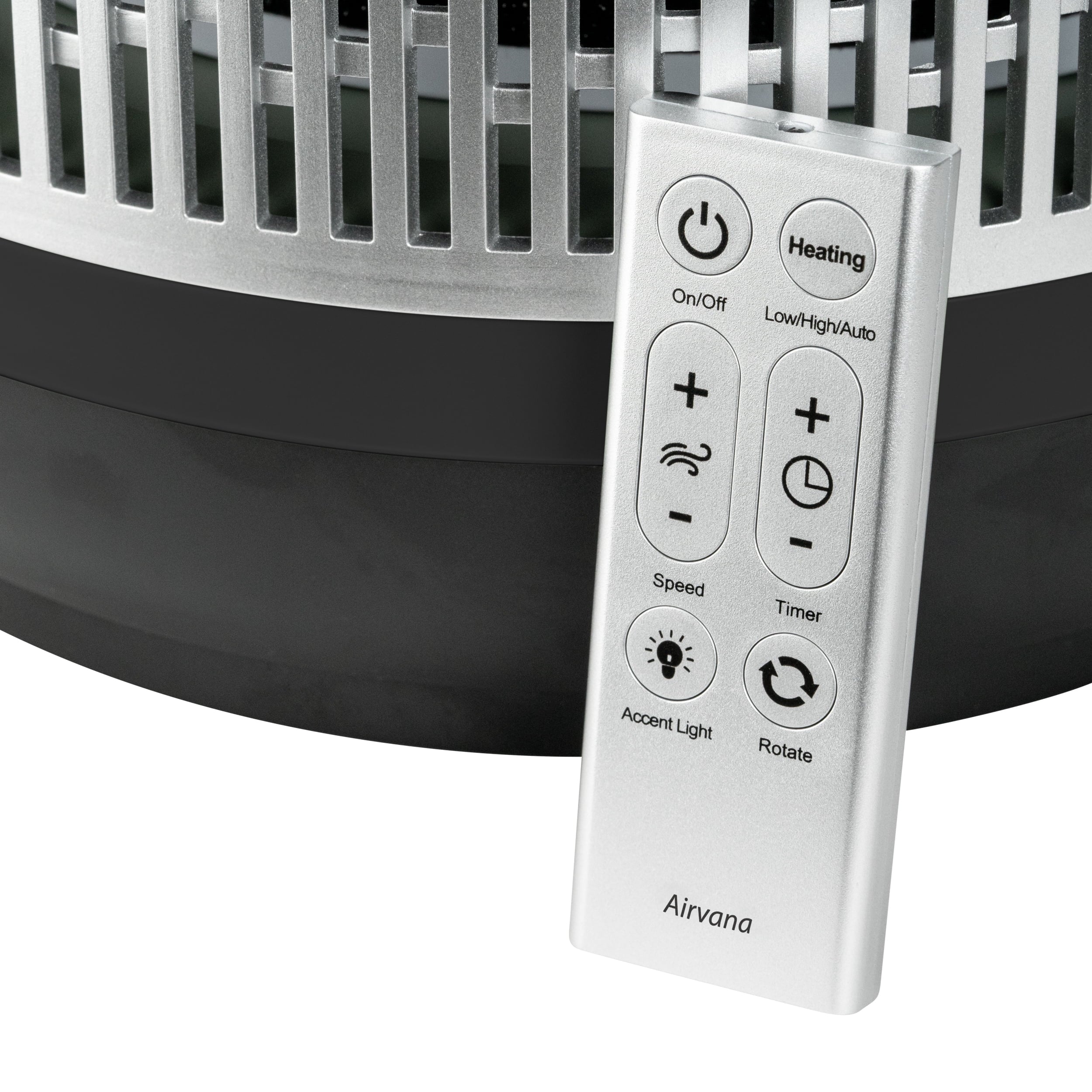 3-in-1 Air Purifier Heater Fan, Black C577397