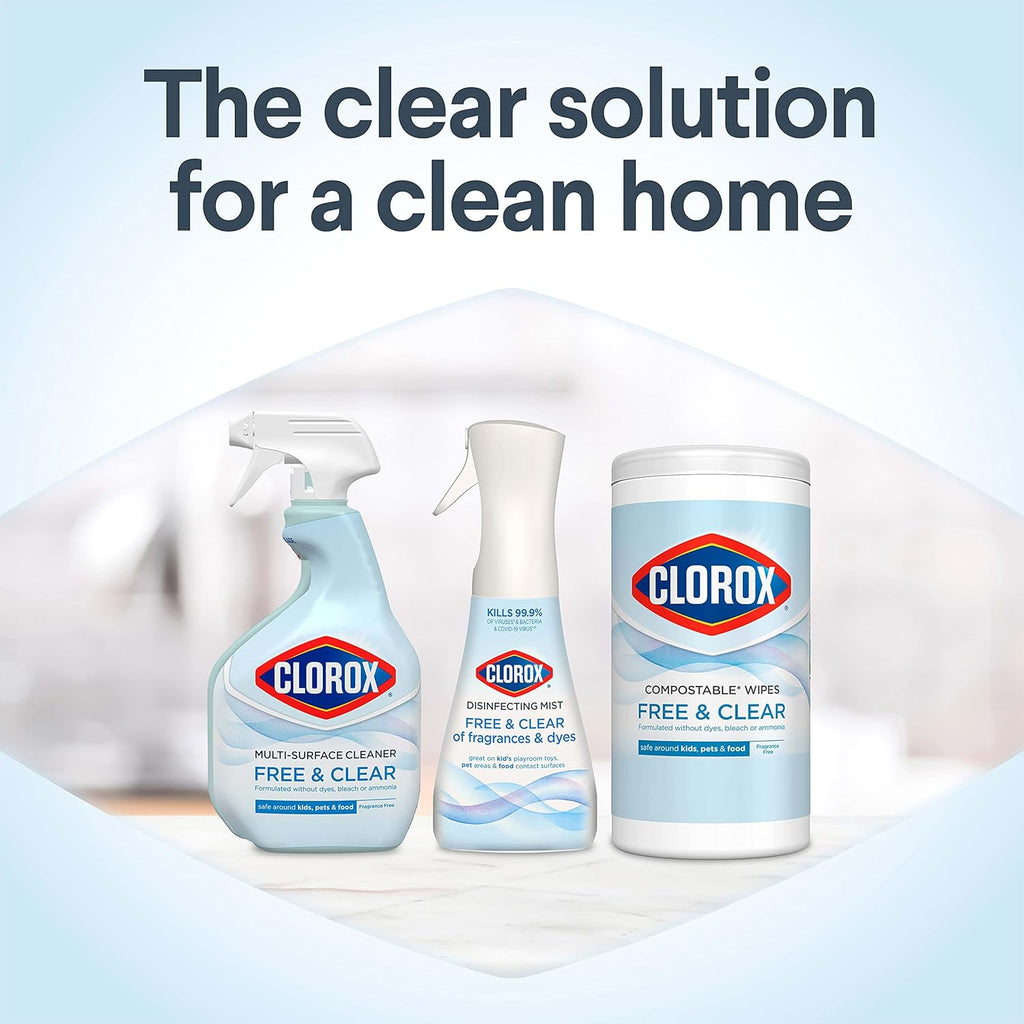 Disinfecting Mist Household Essentials, 2-Pack Spray and Refill K765772