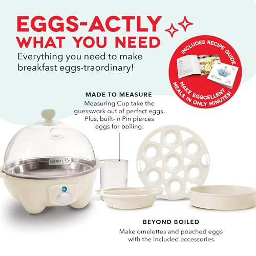 6 Egg Capacity Electric Egg Cooker with Auto Shut Off - Black U471