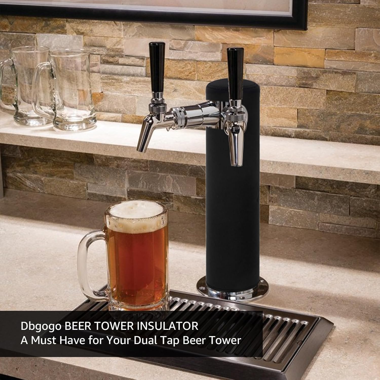 Beer Tower Insulator Cover for Double Tap Draft Tower W99308
