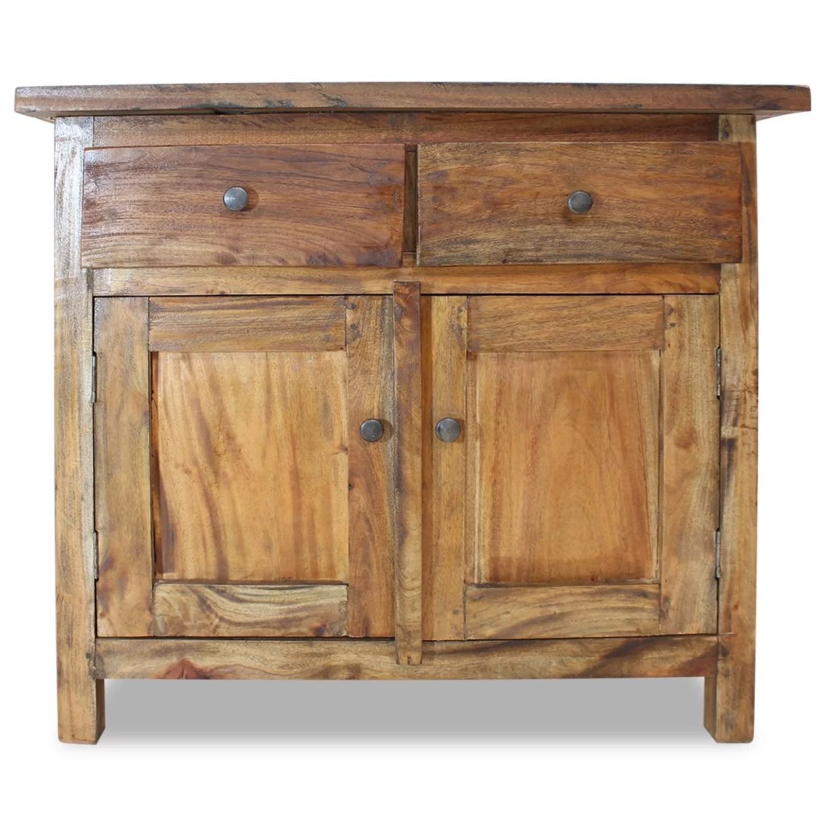 Handmade Sideboard Cabinet with 2 Drawers and Shelf F403