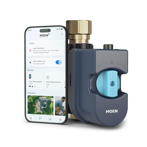 Smart Water Monitor and Automatic Shutoff Sensor for 1-Inch Pipe Z409