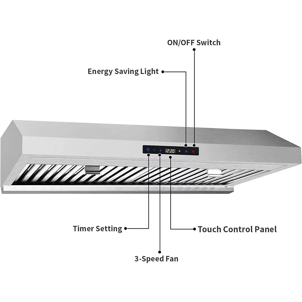 Under Cabinet Range Hood 30 inch Stainless Steel I234