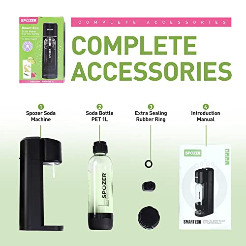 Carbonated Water Maker with 1L Bottle for Soda H26278