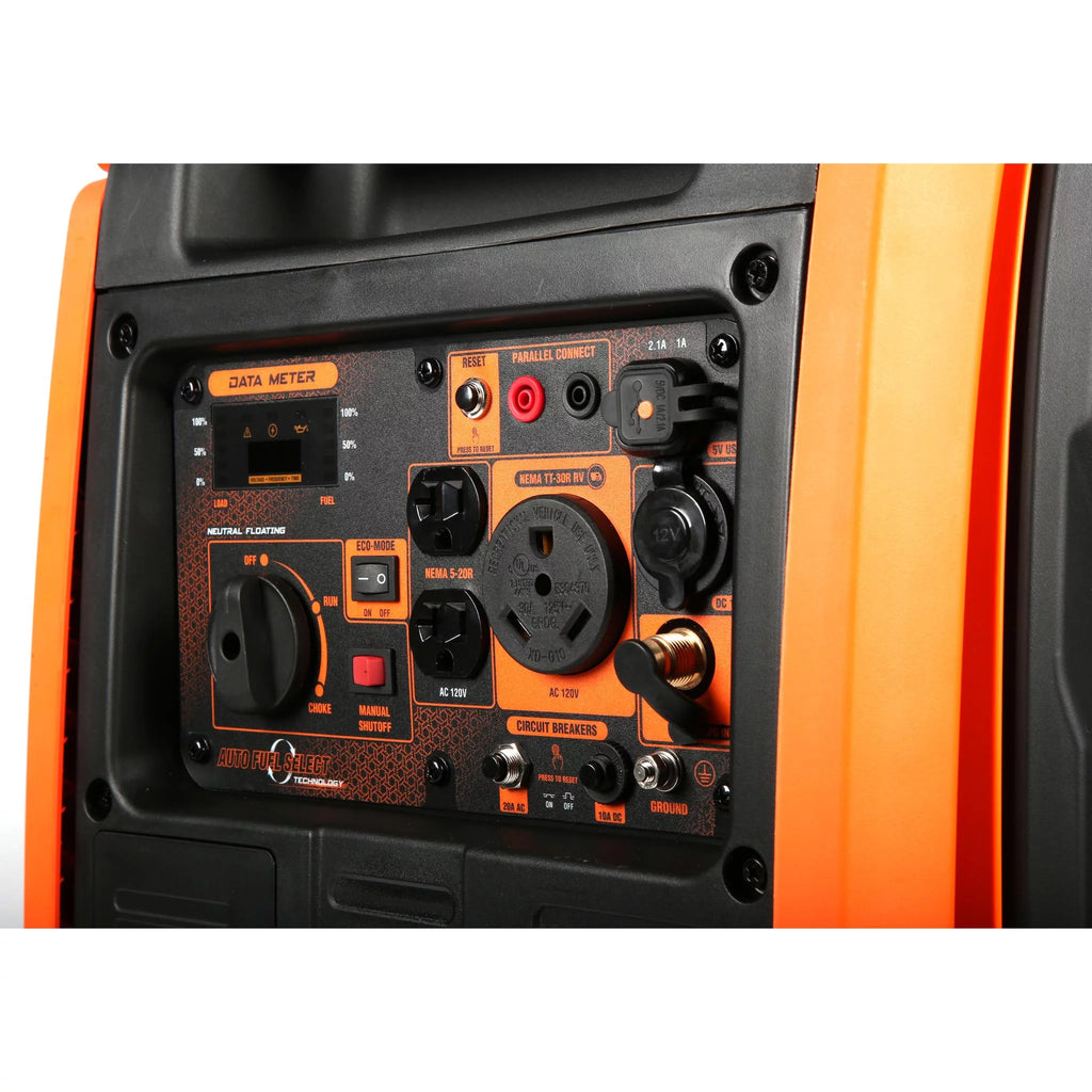 4500-Watt Dual Fuel Portable Inverter Generator M689