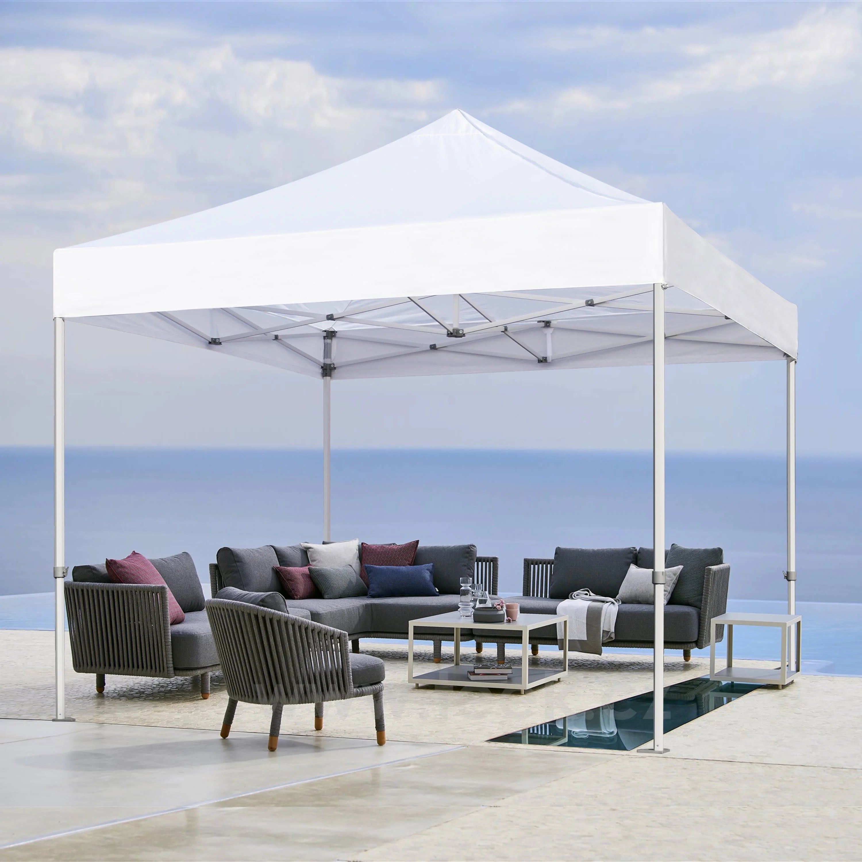5x5 Pop Up Canopy Outdoor Heavy Duty Tent S75389