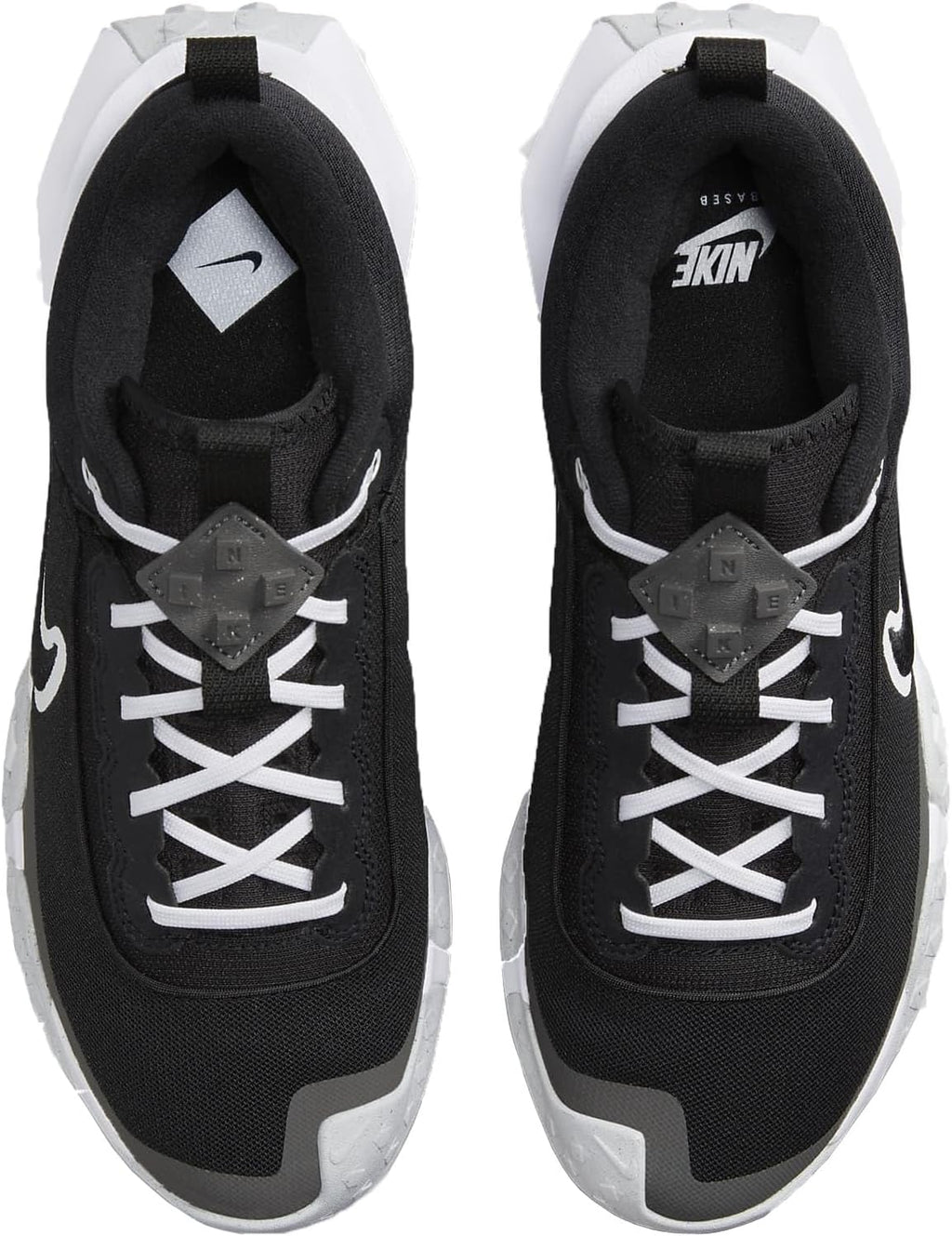 Men's Baseball Shoes Black Iron Grey White H51552