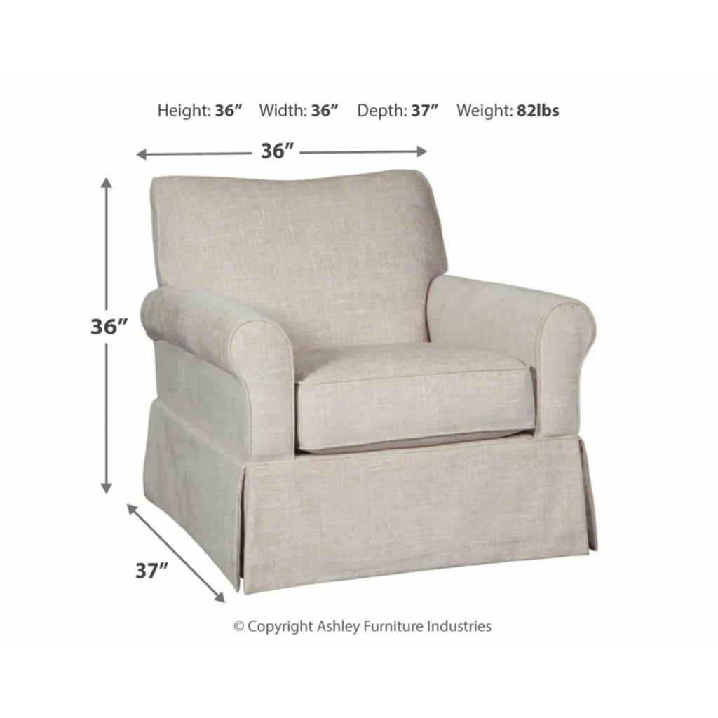 Swivel Glider Accent Chair A77599