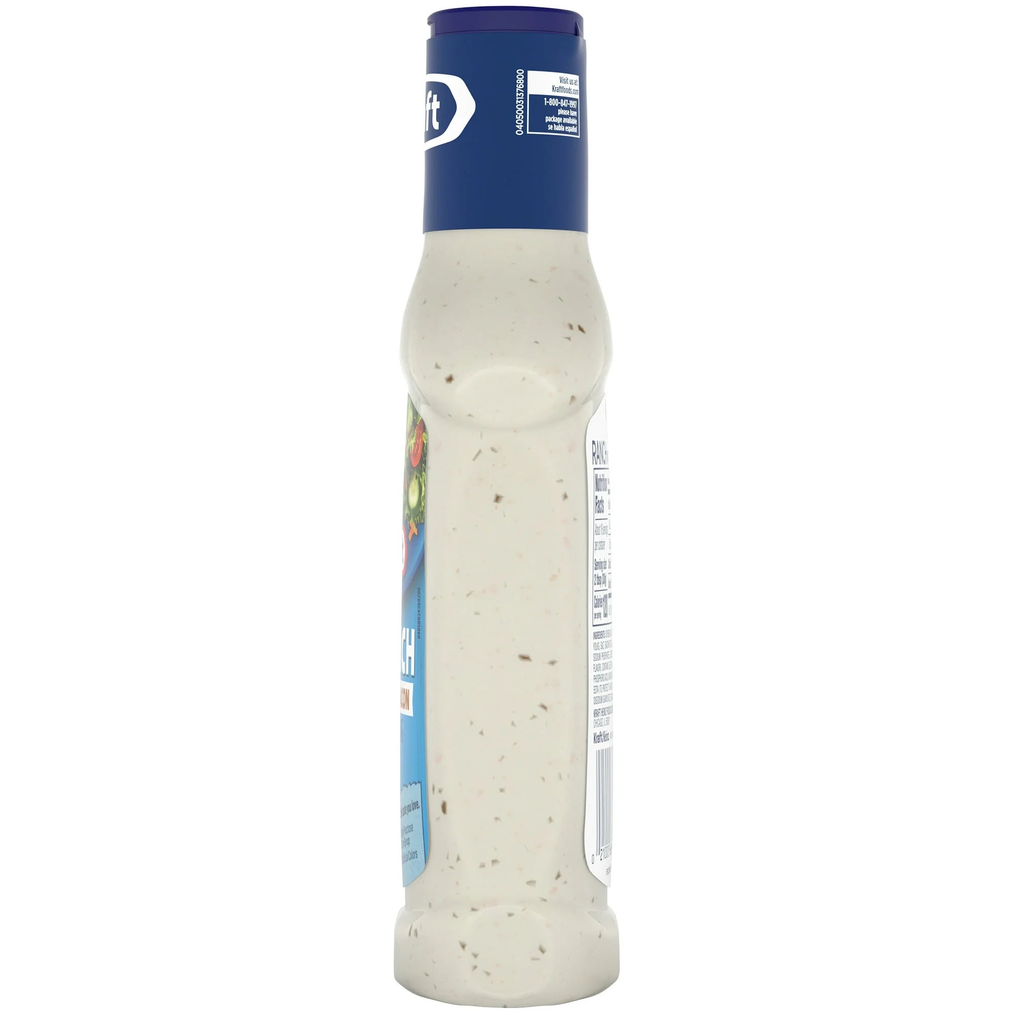 Ranch Salad Dressing with Bacon, 16 fl oz, Pack of 2 P456946