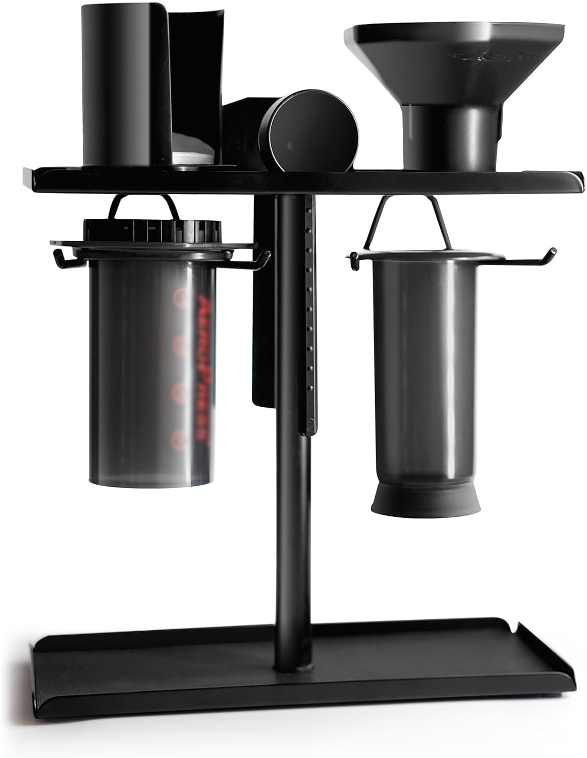 Metal Coffee Caddy Stand for AeroPress XL and Accessories, Black G844