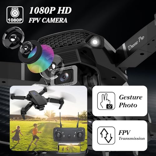 Foldable Mini Drone with 1080P Camera for Kids G822