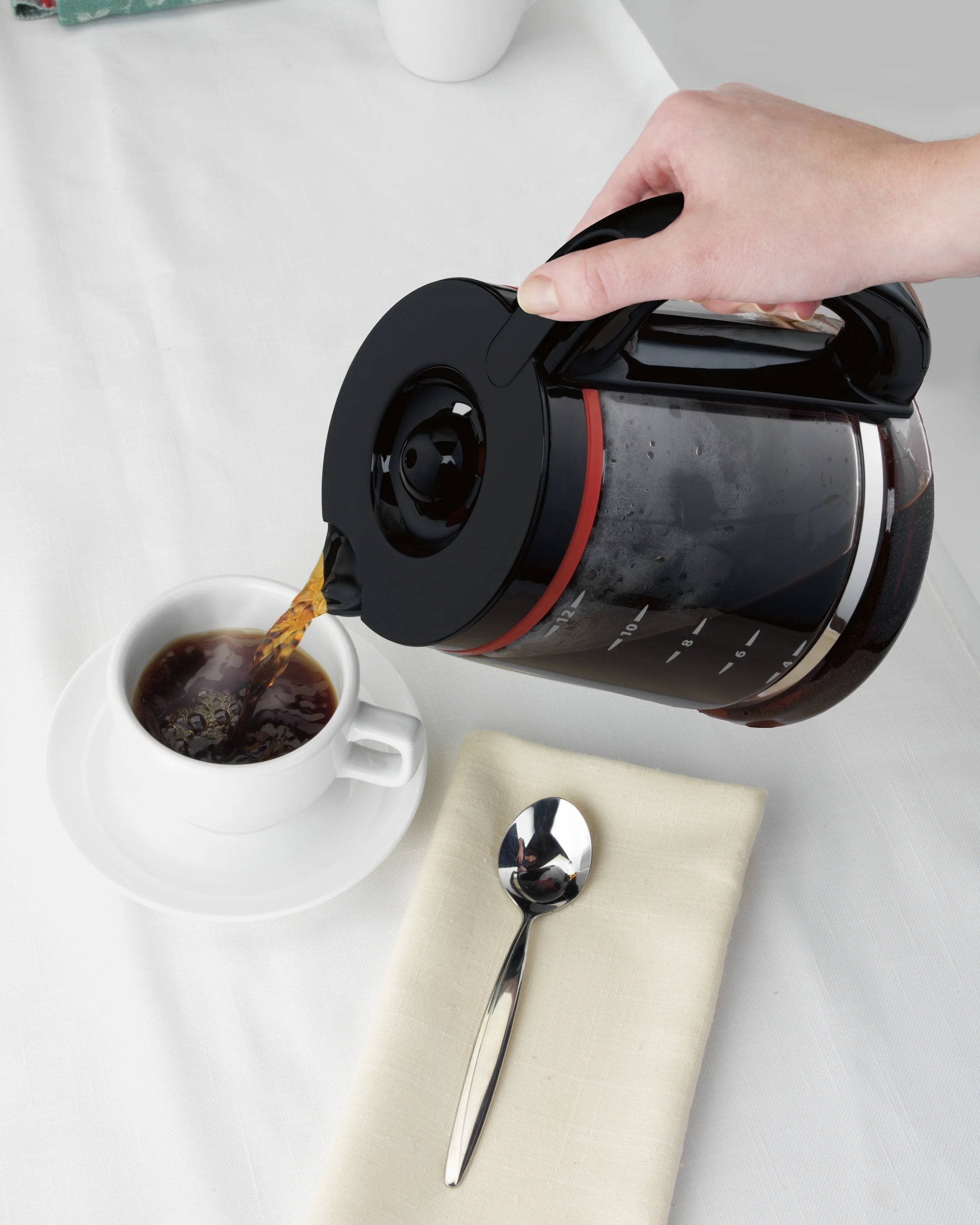 Programmable Coffee Maker, 12 Cups, Black X89800