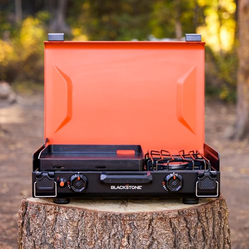 12" x 14" Camping Griddle with Side Burner I417133