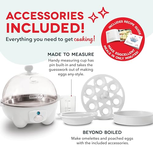 6 Egg Capacity Electric Egg Cooker with Auto Shut Off - Black U471
