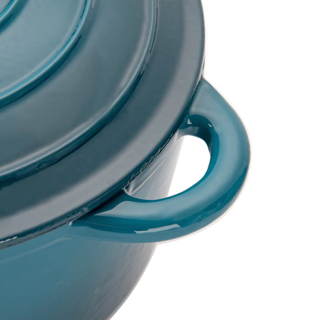 Enameled Cast Iron Dutch Oven Pot with Lid, 5.5 Quart B103460