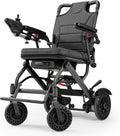 Electric Wheelchair Super Lightweight,Only 38lbs, Foldable Electric Wheelchair for Adults,Travel Size,Airline Approved,Intelligent Folding Electric Wheelchairs for Seniors, All Terrain
