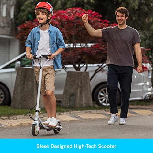 Electric Scooter for Kids Ages 6-14, Adjustable Handlebar, Up to 132 lbs N834