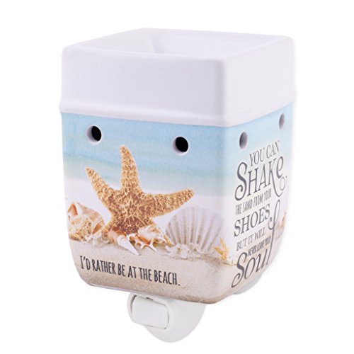 Electric 2-in-1 Jar Candle and Wax Tart Oil Warmer Y611