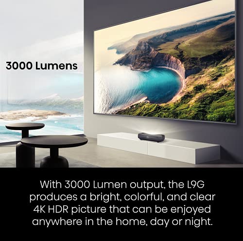 4K UHD Triple-Laser Ultra Short Throw Projector with 100" ALR Screen D5440