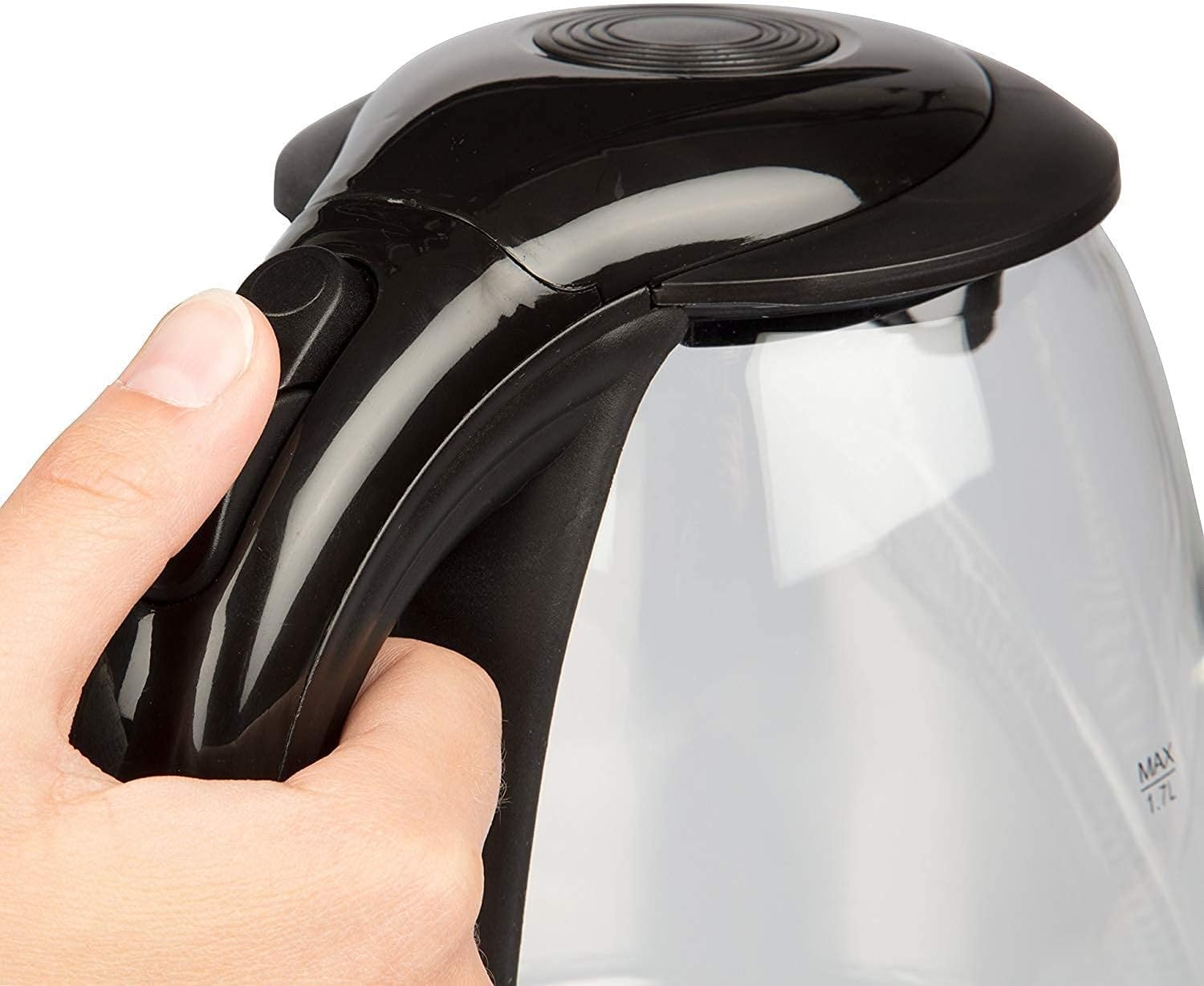 Electric Water Kettle 1.7L, Cordless with Auto Shut-Off, Black A99751