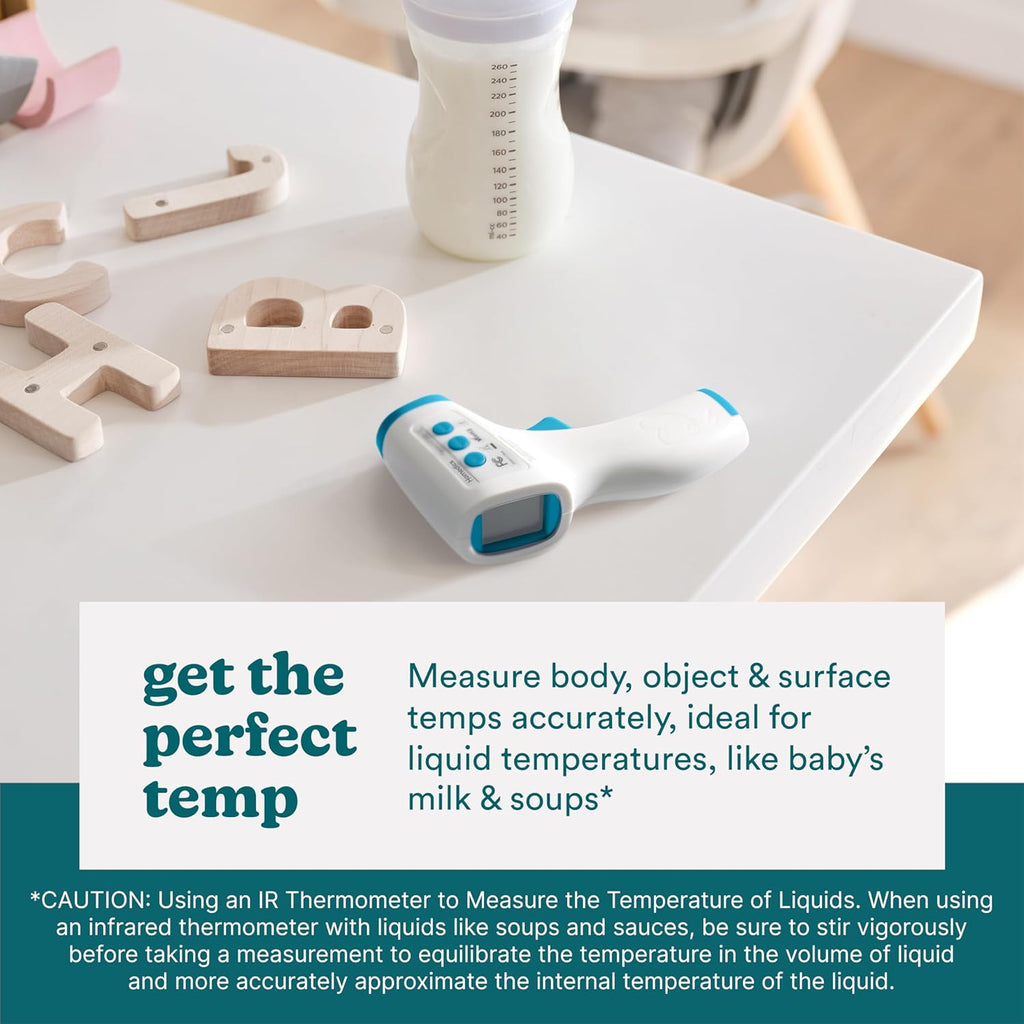 Non-Contact Infrared Forehead Thermometer with High-Fever Alert J301