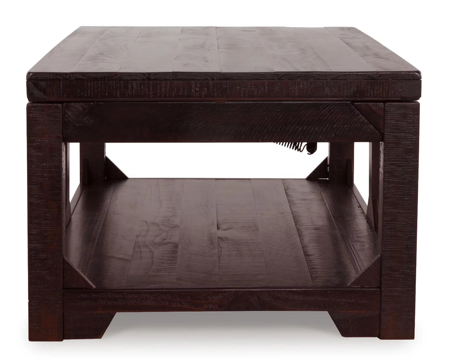 Rustic Brown Coffee Table with Lift Top X72288