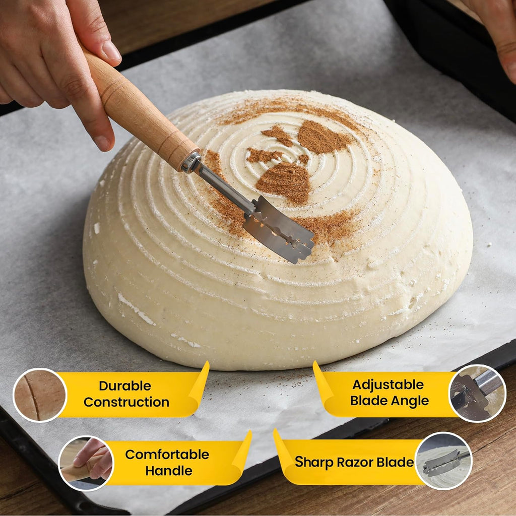 Round 9 Inch Sourdough Proofing Basket O630665