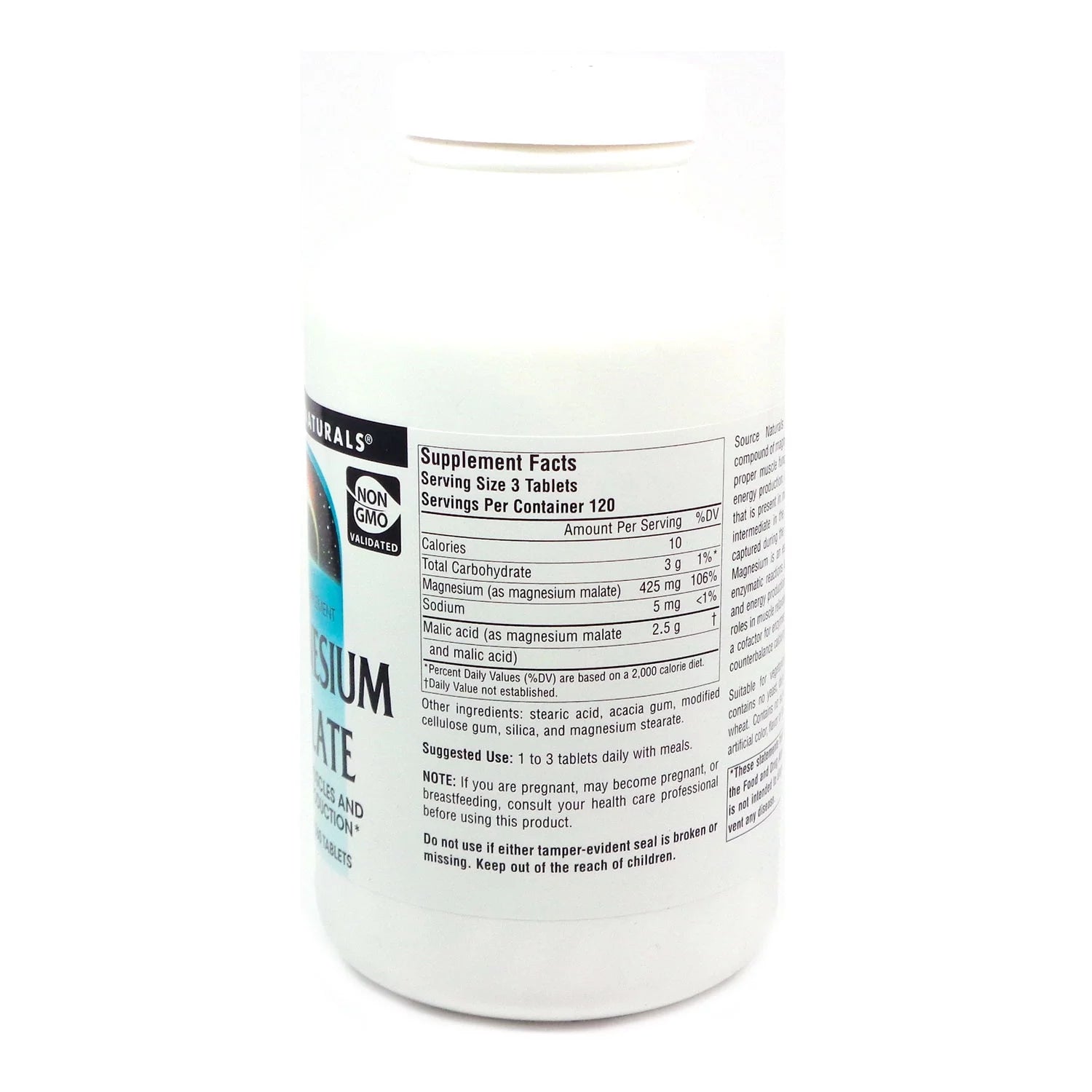 Magnesium Malate 1250 mg Tablets D257823