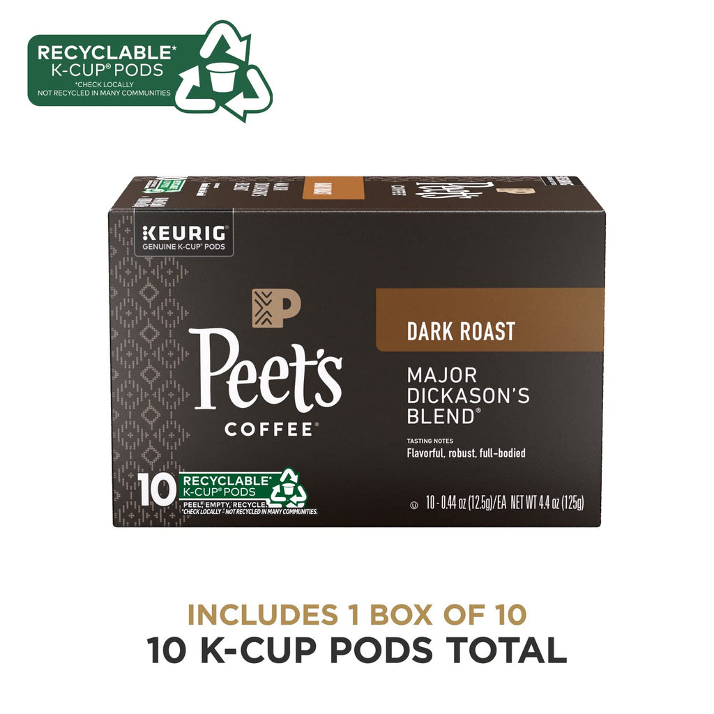 Dark Roast K-Cup Pods for Keurig Brewers, 10 Count O791