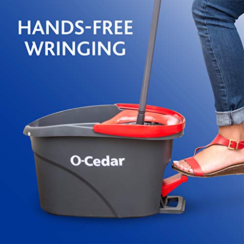 Microfiber Spin Mop and Bucket Cleaning System P374