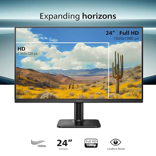 24 inch Frameless Full HD 100Hz Monitor, VESA, HDMI, VGA K197