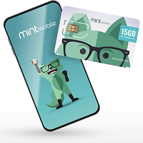 Mint Mobile Phone Plan with 20GB Data, Unlimited Talk & Text for 3 Months Q7936