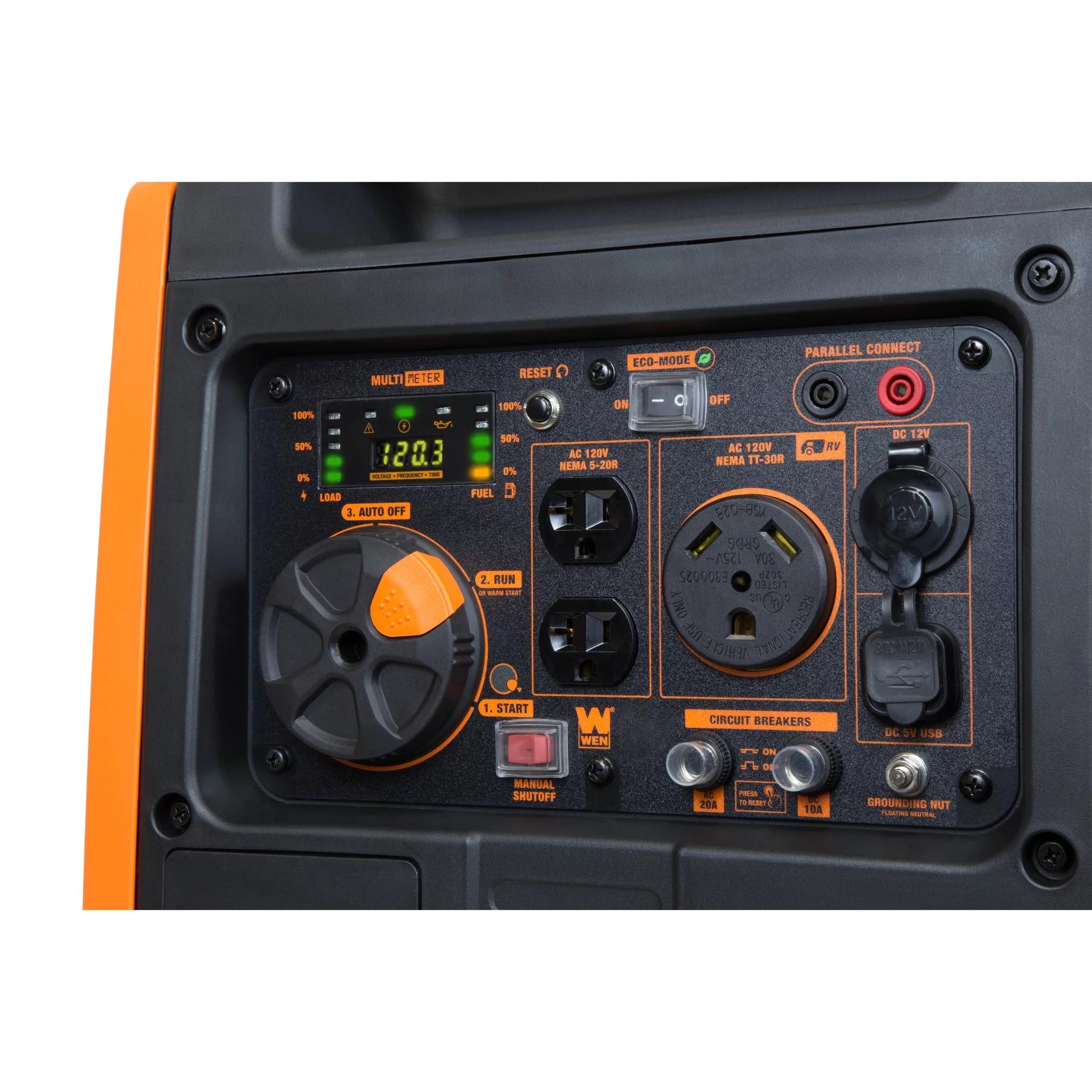 4500-Watt Portable Inverter Generator with Electric Start T3339
